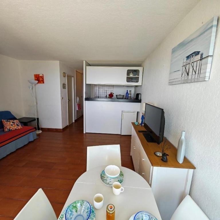 Beau studio cabine avec parking et climatisation, idéal pour 4 personnes - FR-1-794-161 - Appartamento - 8