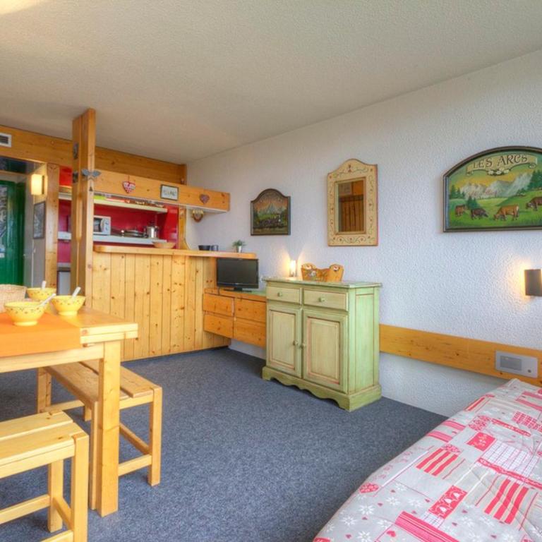 Appartement 5 pers. aux Arcs 1800, Ski aux pieds, Balcon - FR-1-346-490 - Appartement - 13