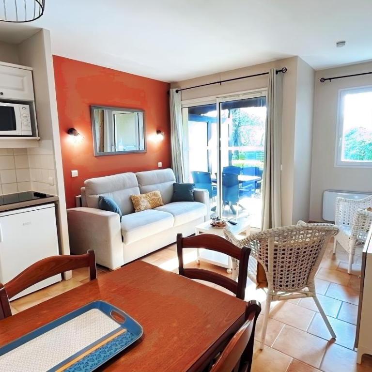 En rez-de-chaussée - terrasse & Piscine Chauffée - Appartamento con 1 Camera da Letto - 6