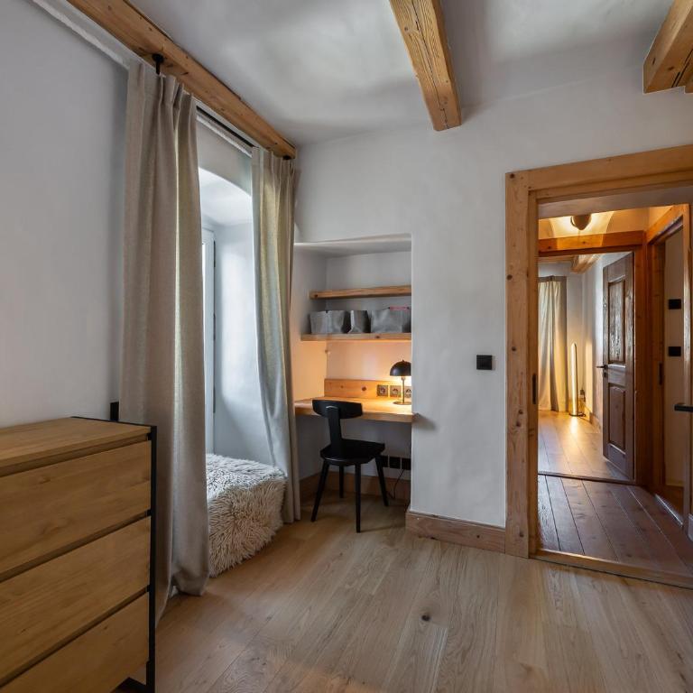 Appartement rénové 3 ch, centre Megève, parking, wifi - Appartement 3 Chambres - 6