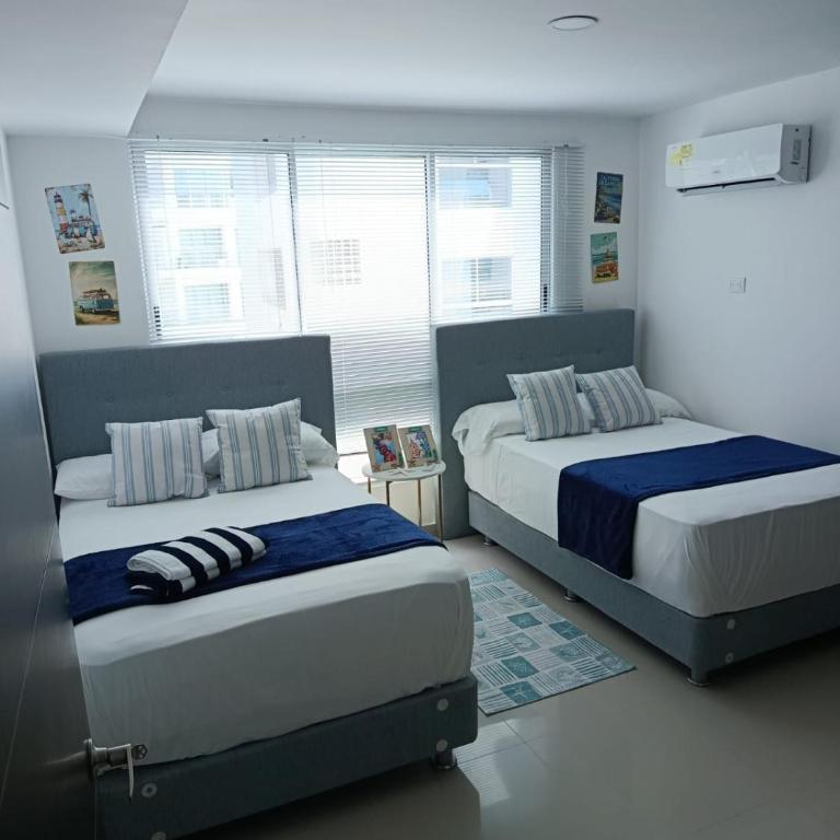 Cerca hotel Americas y hotel Radisson Cartagena Zona Morros a 3 minutos del Centro de convenciones de las Americas - Two-Bedroom Apartment - 6