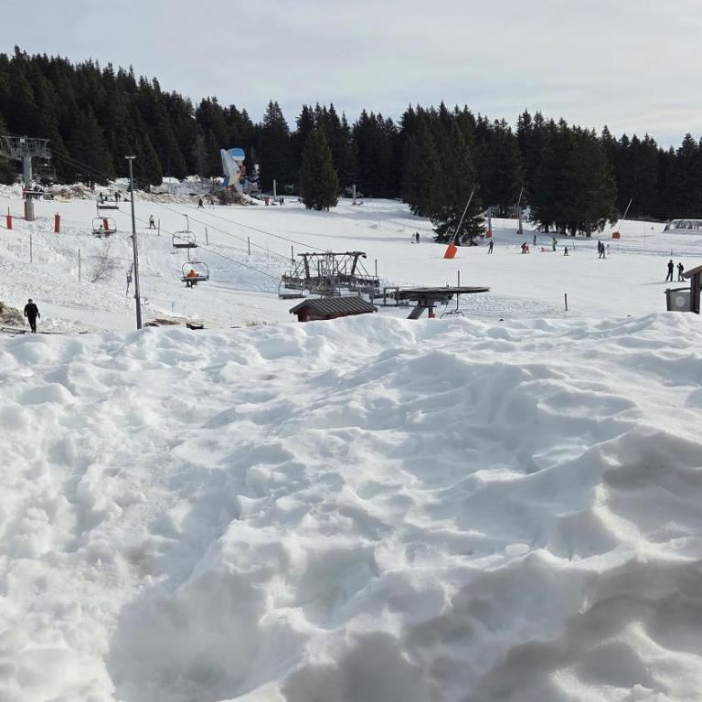 Pied piste avec terrasse - 6 pers - Appartement 2 Chambres - 14