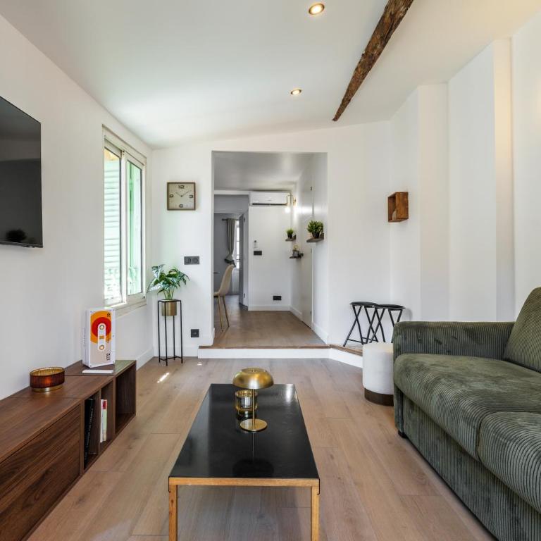 Bright 3 rooms apartment close to Place Massena - Appartement 3 Chambres - 8