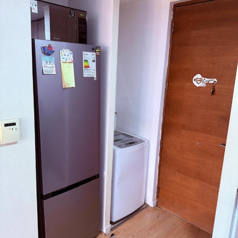 Departamento Cerca del aeropuerto, Metros cercanos gym supermercado - One-Bedroom Apartment - 3