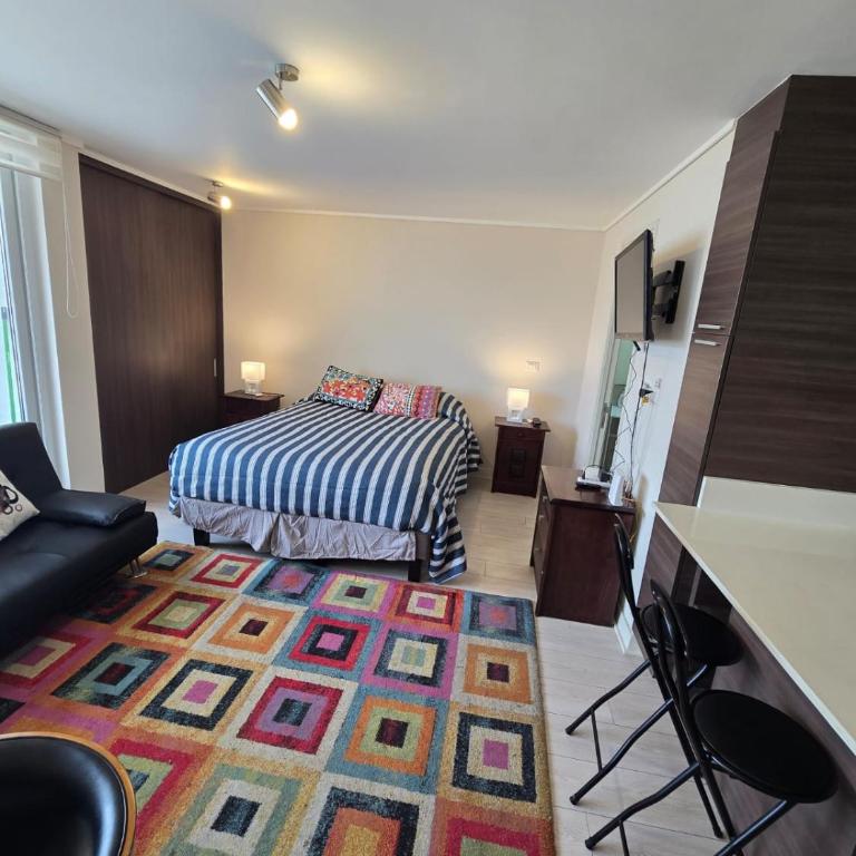 9 Norte a pasos de la playa - Studio Apartment with One Double Bed - 3