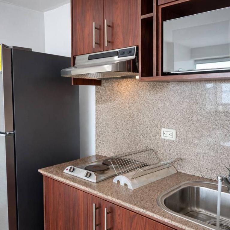 Luxury River View suite Vista al rio, Suite privada, Cocina privada, Vista panorámica, Moderna - One-Bedroom Apartment with River View - 15