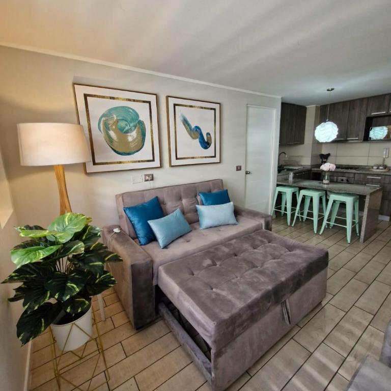 Vive Santiago histórico - Two-Bedroom Apartment - 2