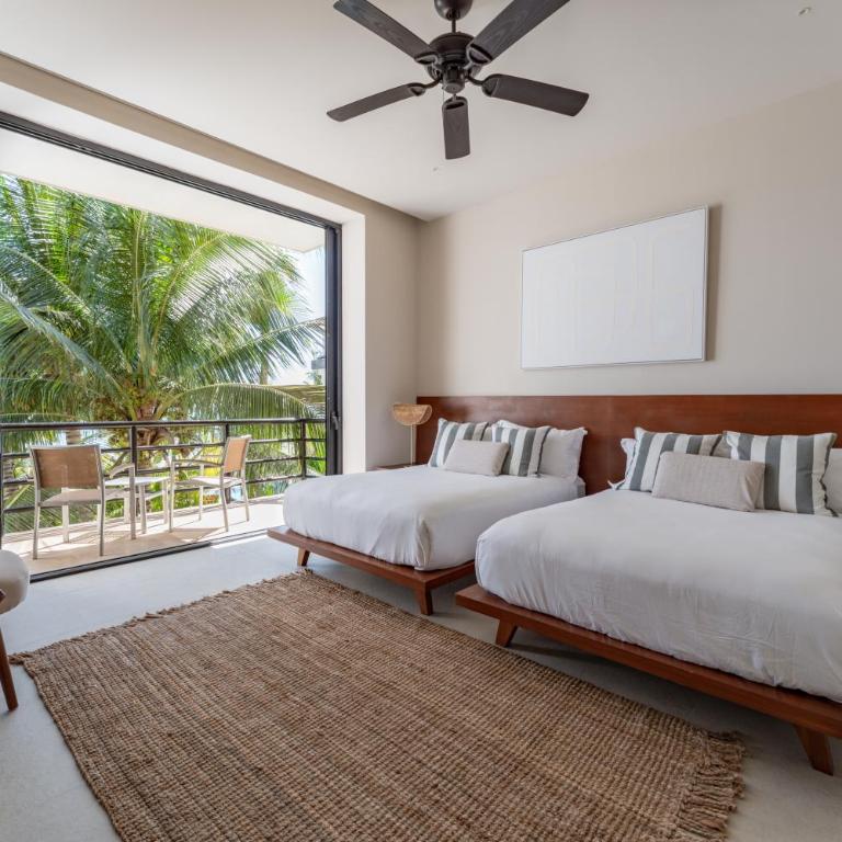 EEB TI KAAN TULUM - Luxury Oceanfront Residences - Apartamento Deluxe de 2 dormitorios con vistas al mar - 7