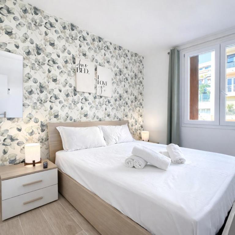 Appart rénové 3 chambres, 8 pers, mer à 50 m - Appartement 3 Chambres - 6