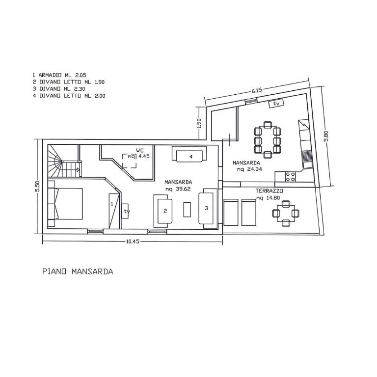Appartamento mansardato Anda&Torra - Appartamento con Vista Mare - 18