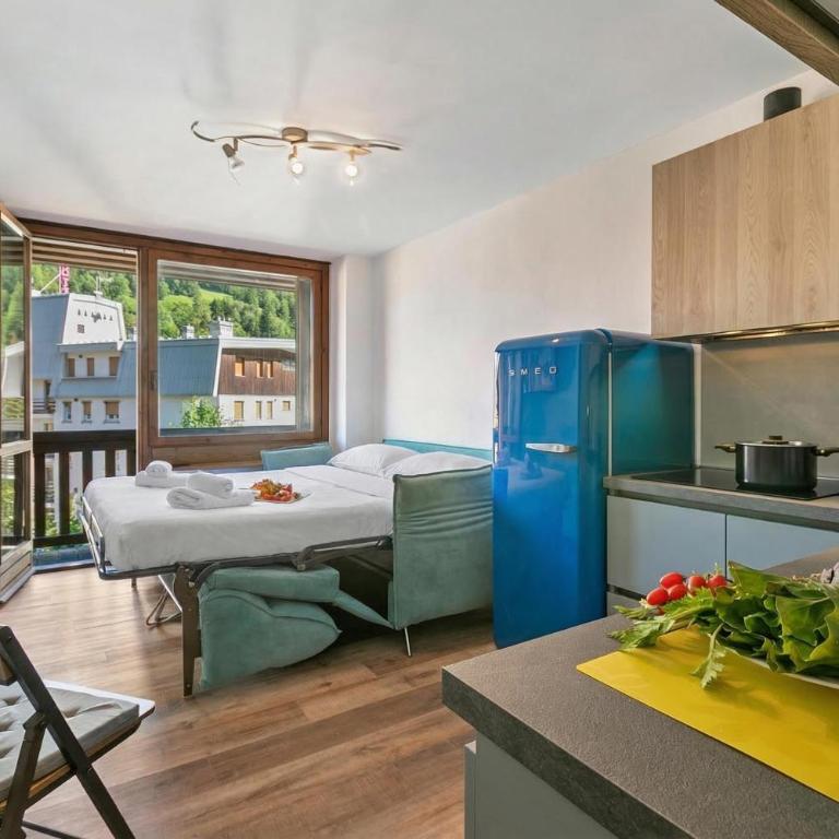 Studio Valleverde 21D Ski In Ski Out - Happy Rentals - Monolocale con Balcone - 1