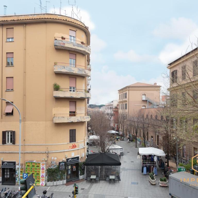 Imperium Aquilae - Luxury guest house, 300mt to Metro, 8 min to Colosseum - Camera Matrimoniale Deluxe con Balcone - 27