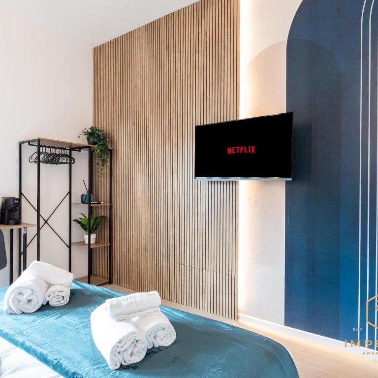 Imperium Aquilae - Luxury guest house, 300mt to Metro, 8 min to Colosseum - Camera Matrimoniale Deluxe con Balcone - 8