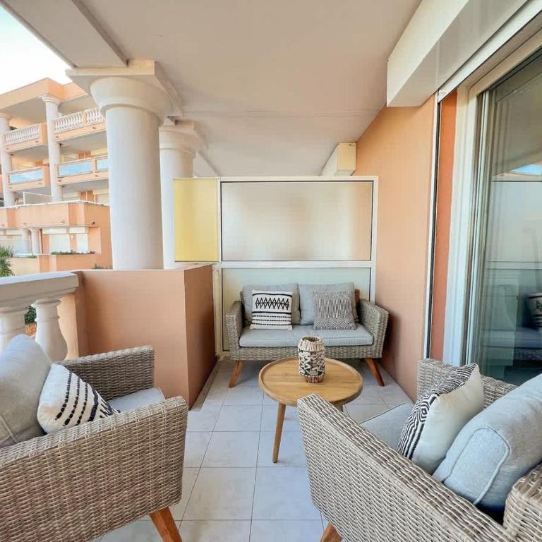 2-room apt sea swimming pool air conditioning parking - Appartement - 20