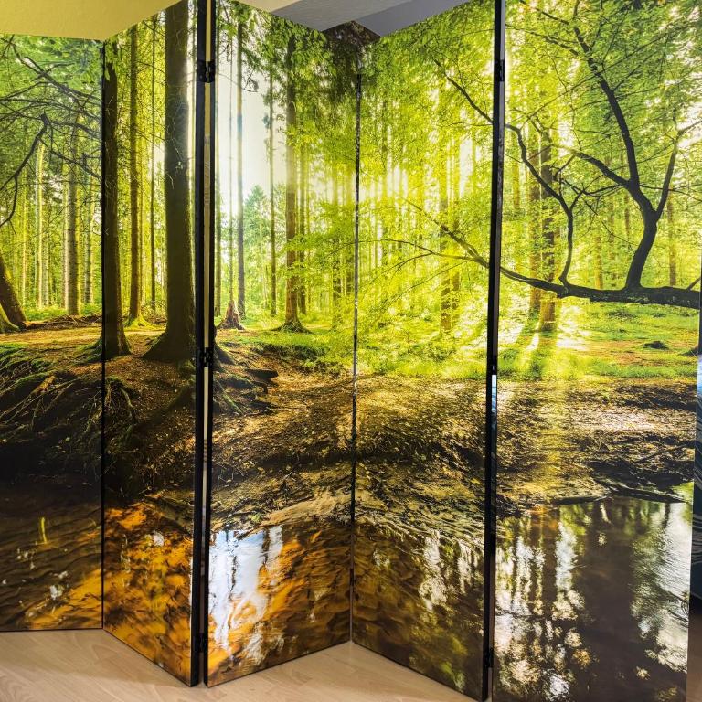 FeWo Karwendelwald nahe Wanderweg, Skilift, Isar und Edeka - Two-Bedroom Apartment - 6
