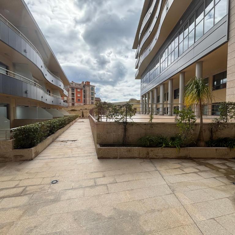 Desconectaengalicia Pinamar con piscina y parking, 50m Playa Silgar - Apartamento de 1 dormitorio - 15