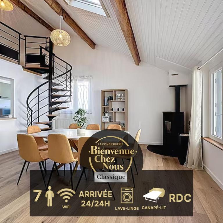 Maison 7 personnes Quartier Oradou Pardieu - Apartment mit 2 Schlafzimmern - 1