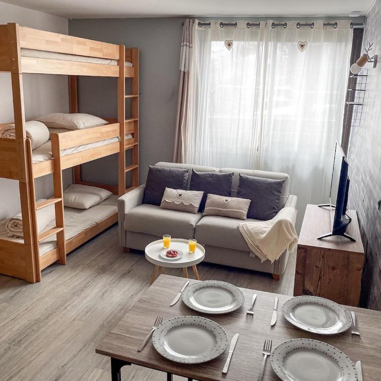 Le Refuge des Pistes - Apartment mit 1 Schlafzimmer - 1