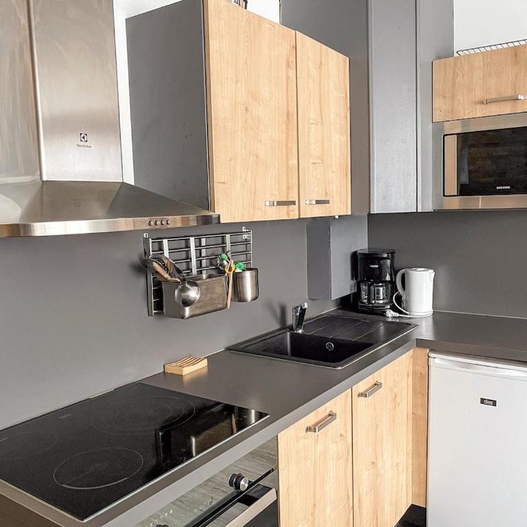 Le Refuge des Pistes - Apartment mit 1 Schlafzimmer - 11
