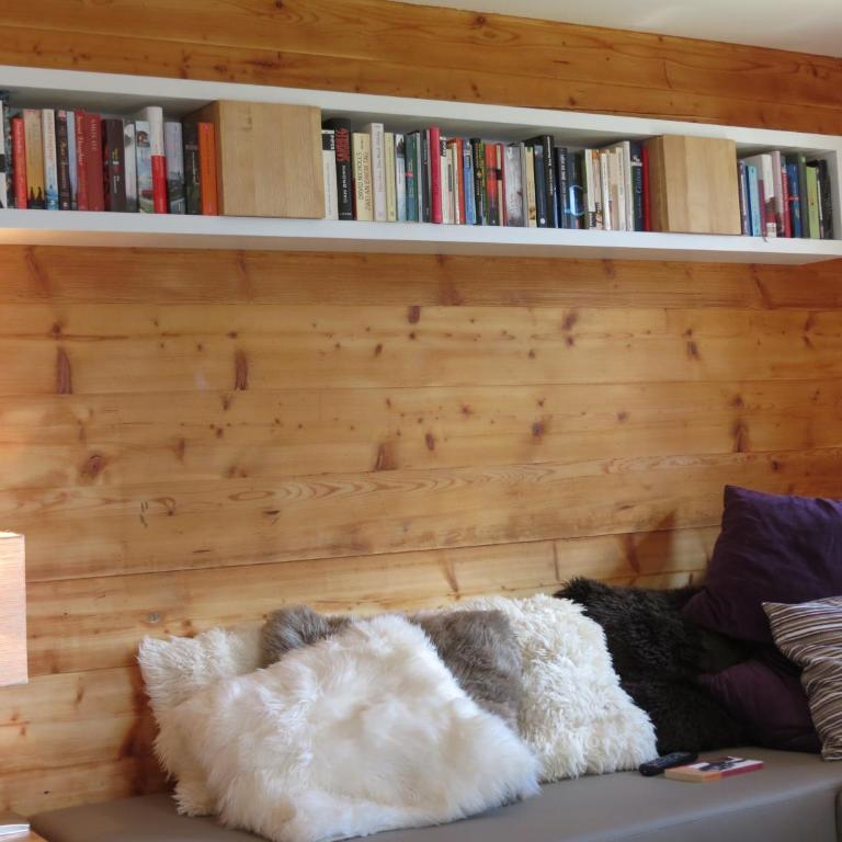 Chalet Safran - Apartment mit 3 Schlafzimmern und Bergblick - 47