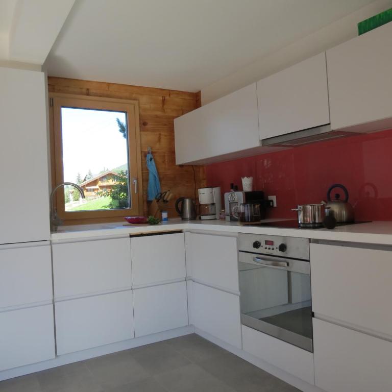Chalet Safran - Apartment mit 3 Schlafzimmern und Bergblick - 33