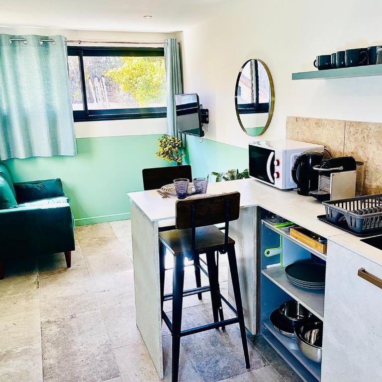 Appart Ethan PROCHE DU CENTRE AVEC PARKING ET JARDIN - One-Bedroom Apartment - 1