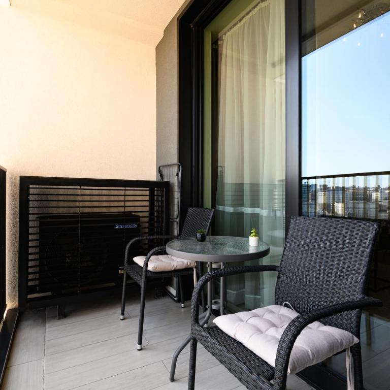 Belgrade Waterfront Exclusive Residence with Free Garage - Deluks Apartman sa 1 Spavaćom Sobom i Pogledom na Grad - 19