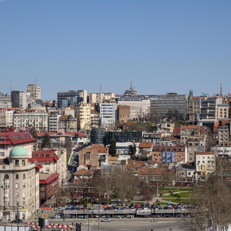 Belgrade Waterfront Exclusive Residence with Free Garage - Deluks Apartman sa 1 Spavaćom Sobom i Pogledom na Grad - 23