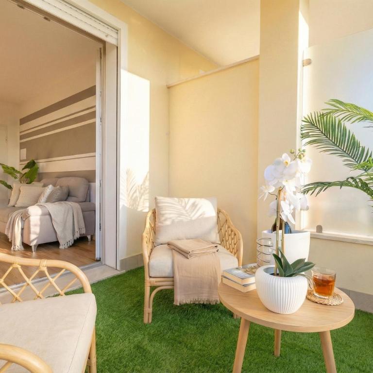 ClickSardegna Apartment Miral suite with Private Parking - Two-Bedroom Apartment with Balcony - 5
