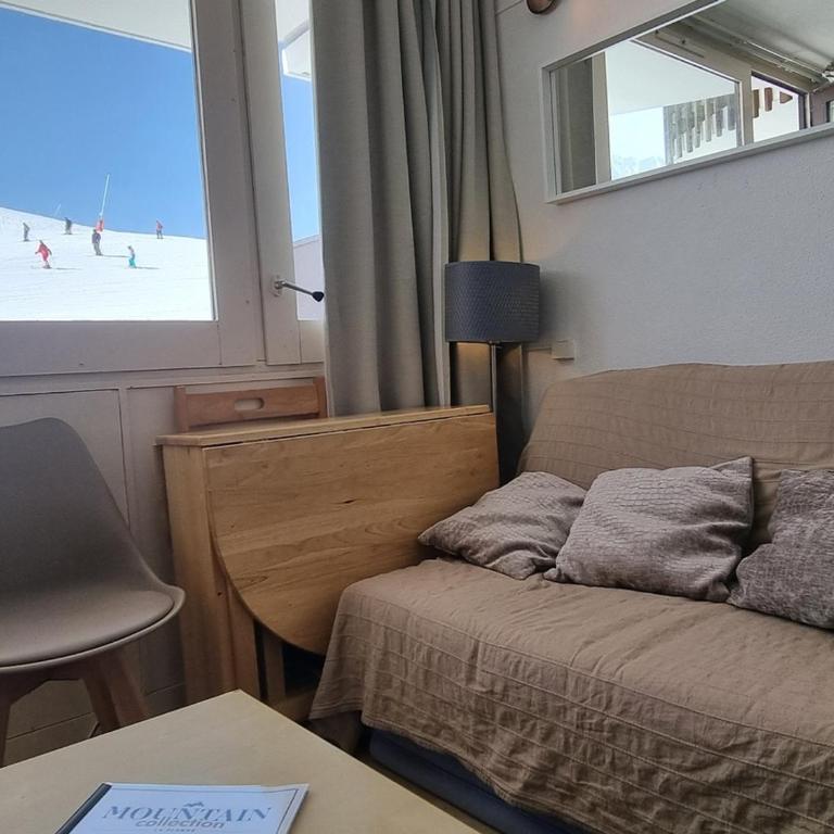 Studio rénové cabine au pied des pistes, 4 pers., animaux non admis - Studio - 9
