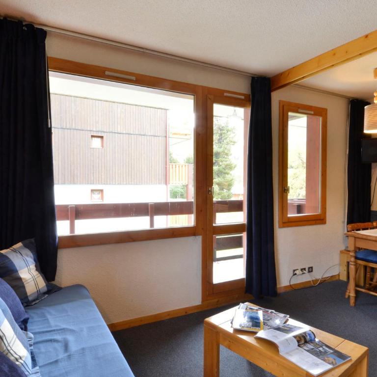 Appartement tout confort Accès direct aux pistes Vue pistes Balcon - One-Bedroom Apartment - 14