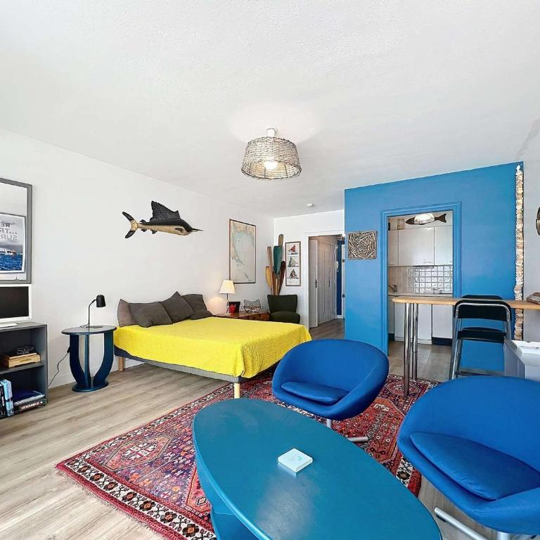 Quiberon - Studio rénové 33m² avec Balcon, Parking et Animaux acceptés - FR-1-478-121 - Monolocale - 1