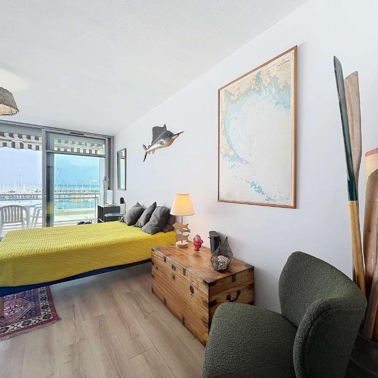 Quiberon - Studio rénové 33m² avec Balcon, Parking et Animaux acceptés - FR-1-478-121 - Monolocale - 9