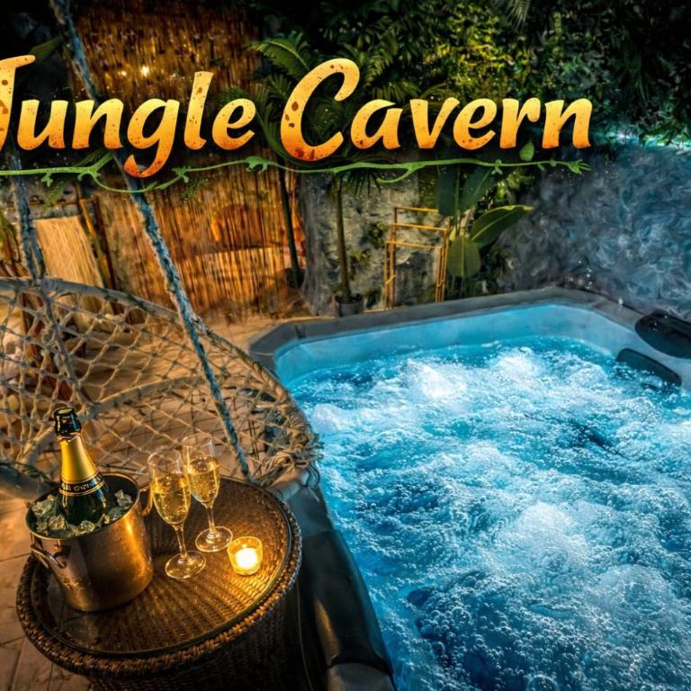 Jungle Caverne- spa privé, logement atypique - Apartment mit 1 Schlafzimmer - 8