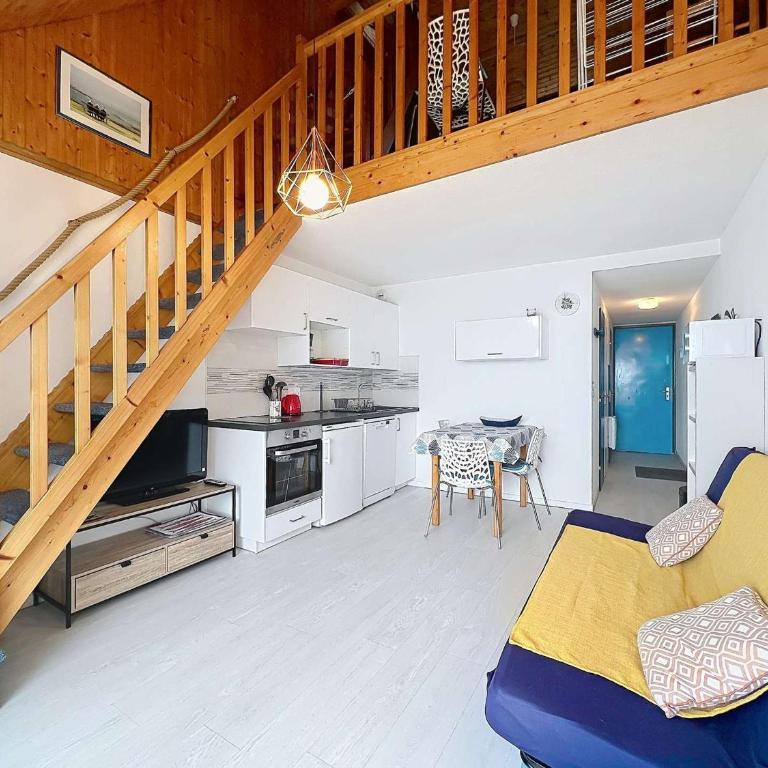 Quiberon - Appartement 2 pièces + mezzanine - 4 pers - Vue mer - FR-1-478-243 - Apartment - 1