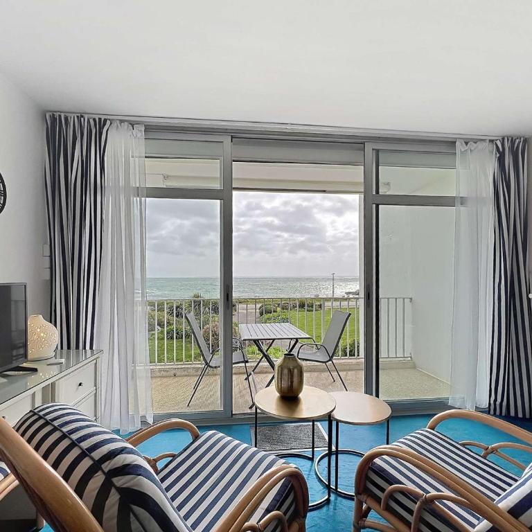 Quiberon - Studio 38m² avec Balcon face mer et Parking - FR-1-478-294 - Monolocale - 15