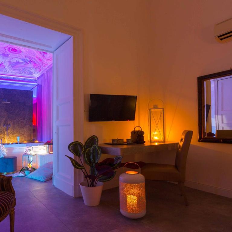 Palazzo Bruca Catania - Suite King con Vasca Idromassaggio - 12