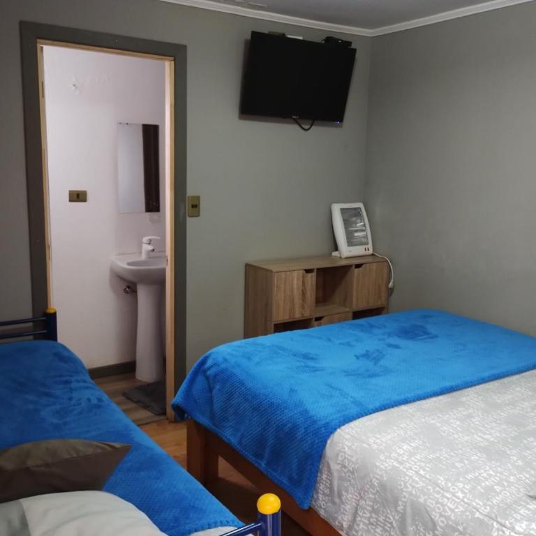 EL ROBLE 2 CHILLaN - Double Room - 3