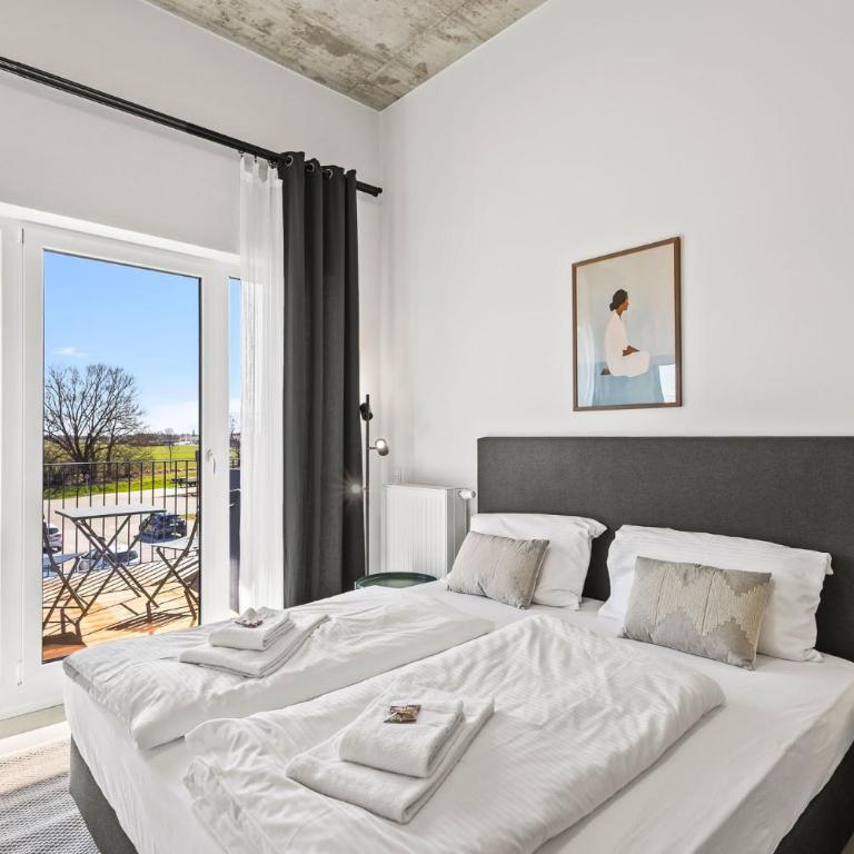 SKYRISE Apartments mit Küche, WLAN & Parkplatz - ruhige Lage - Superior Studio - 16