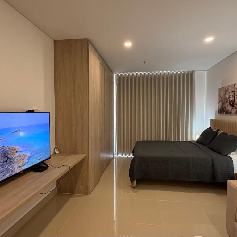 Luxury Sea Loft Apartaestudio cerca al Mar - Apartamento Loft de 1 dormitorio con balcón - 8