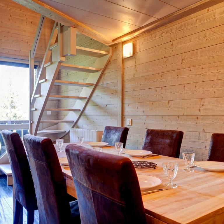 Charmant appart ski-in/ski-out, Courchevel, 6 pers, parking - Two-Bedroom Apartment - 9