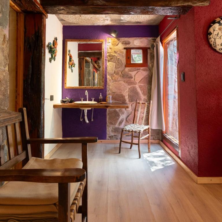 Araoz de Lamadrid Wine Lodge - Superior Double or Twin Room with Mountain View - 3