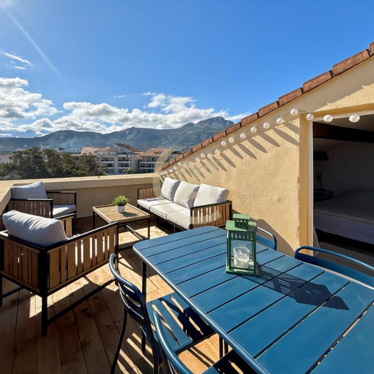 Duplex T2 - Madonna di a Sarra - Apartment mit 1 Schlafzimmer - 3