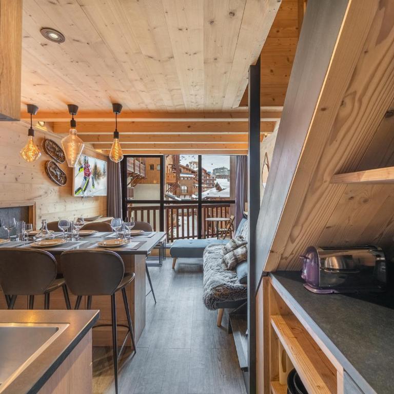 Duplex rénové proche pistes, 6 pers, animaux bienvenus, Wi-Fi - FR-1-640-41 - Appartement - 7
