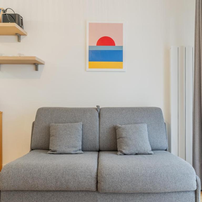 City Plaza - Balcon - Parking Privé - Deauville Centre - Appartement 1 Chambre avec Balcon et Vue sur la Ville - 16