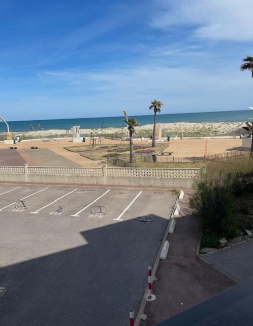 T2 climatisé, vue Mer totale, ascenseur, 2 à 4 pers, parking privé, Wifi fibre, proche des commerces, Kanumera Barcarès - Apartment mit Meerblick - 18