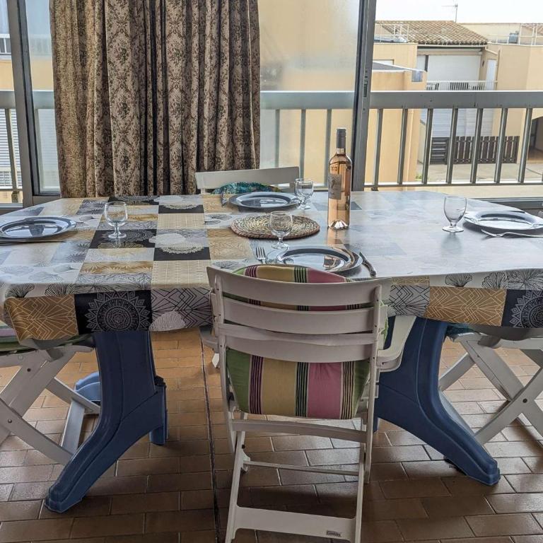 Studio mezzanine à Marseillan Plage, accès direct plage, parking, petit budget - FR-1-387-219 - Monolocale - 8