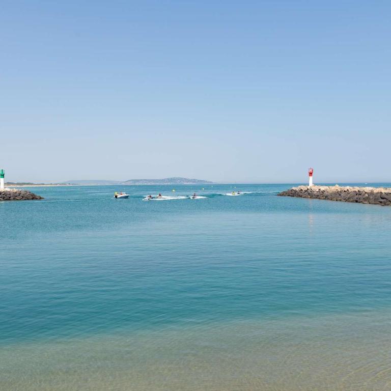 T2 au cœur de Marseillan Plage avec terrasse, parking privé, proche commodités et animaux acceptés - FR-1-387-202 - Appartement - 14