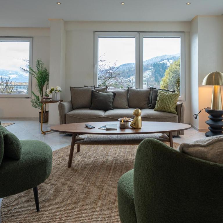View Pilatus-Luxus-Maisonette mit Pilatusblick - 6 Personen - PP - Apartment mit 2 Schlafzimmern - 58