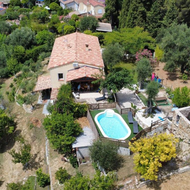 Le Mas des Oliviers - Villa avec Piscine Privée - 55
